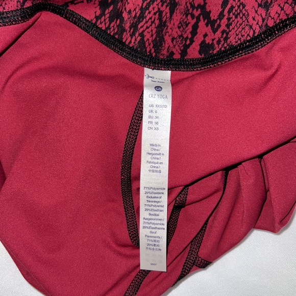 CRZ YOGA leggings, size XXS, new with tags! - Picture 6 of 9